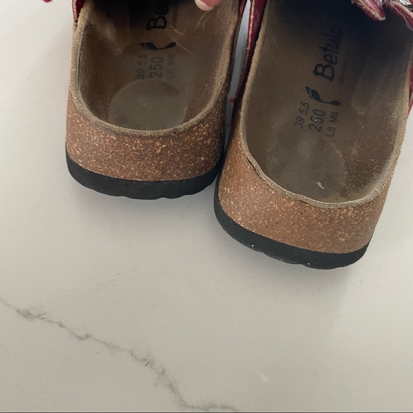 Betula Red Mules - Picture 4 of 8